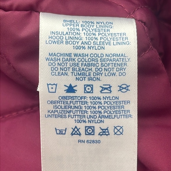 Lands' End Squall Insulated Waterproof Windproof Winter Jacket Size M (10-12) - Picture 9 of 9